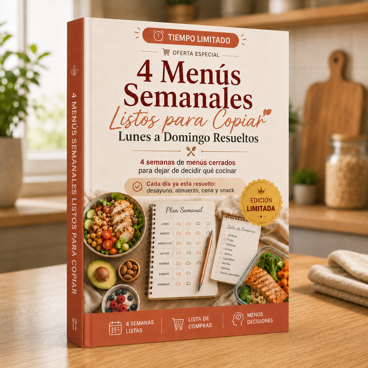 📅 Menús Semanales Listos | ⏰ Edición Limitada